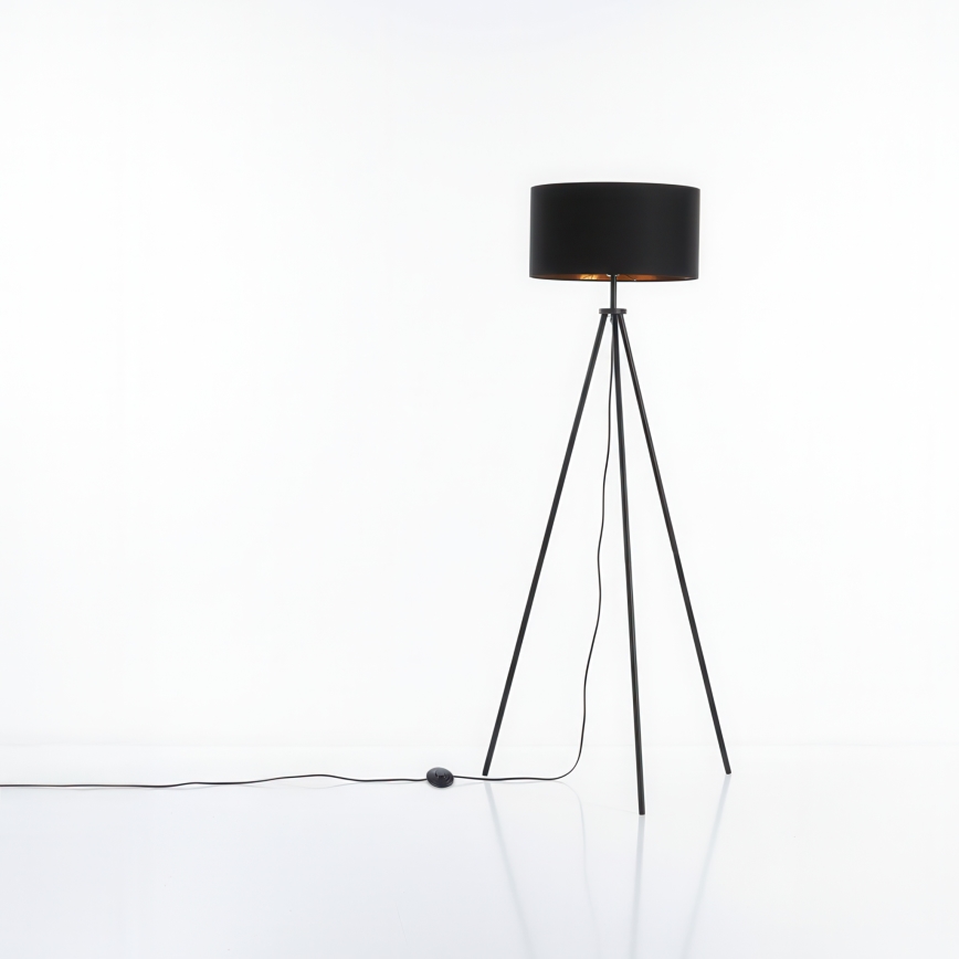 Vloerlamp 1xE27/40W/230V zwart