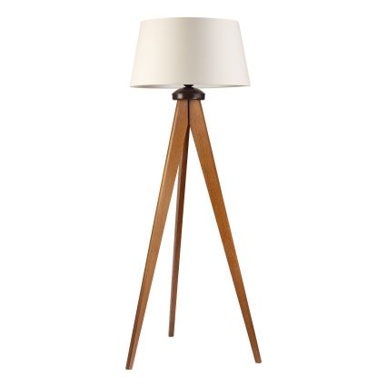 Vloerlamp AIDA 1xE27/15W/230V eiken/crème