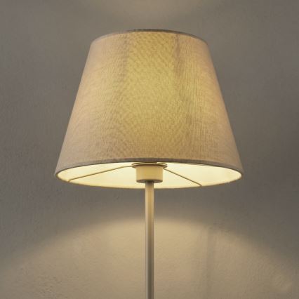 Vloerlamp ARDEN 1xE27/15W/230V beige
