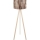 Vloerlamp AYD 1xE27/40W/230V bruin/beige