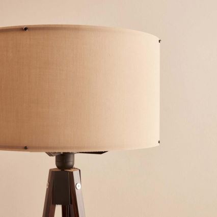 Vloerlamp AYD 1xE27/40W/230V bruin/beige