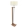 Vloerlamp AYD 1xE27/40W/230V bruin/crème