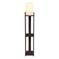 Vloerlamp AYD 1xE27/40W/230V bruin/crème