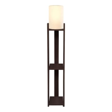 Vloerlamp AYD 1xE27/40W/230V bruin/crème