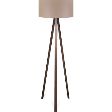 Vloerlamp AYD 1xE27/40W/230V bruin