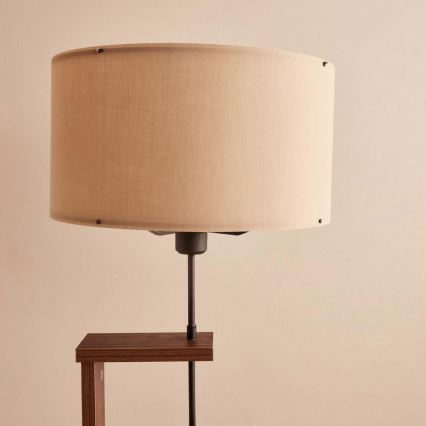 Vloerlamp AYD 1xE27/40W/230V bruin