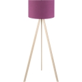 Vloerlamp AYD 1xE27/40W/230V paars/beige