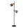 Vloerlamp DENSO 2xG9/5W/230V zwart-chroom/koperkleurig