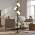 Vloerlamp DRUMZ 3xE14/10W/230V beige