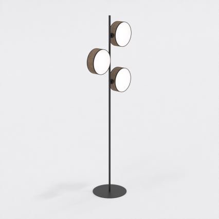 Vloerlamp DRUMZ 3xE14/10W/230V bruin