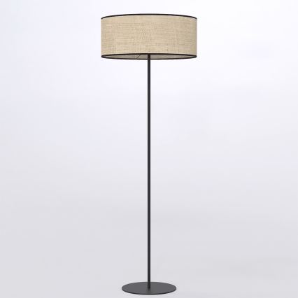 Vloerlamp ECO 1xE27/15W/230V beige/rotan