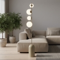 Vloerlamp ETNO 4xG9/8W/230V beige