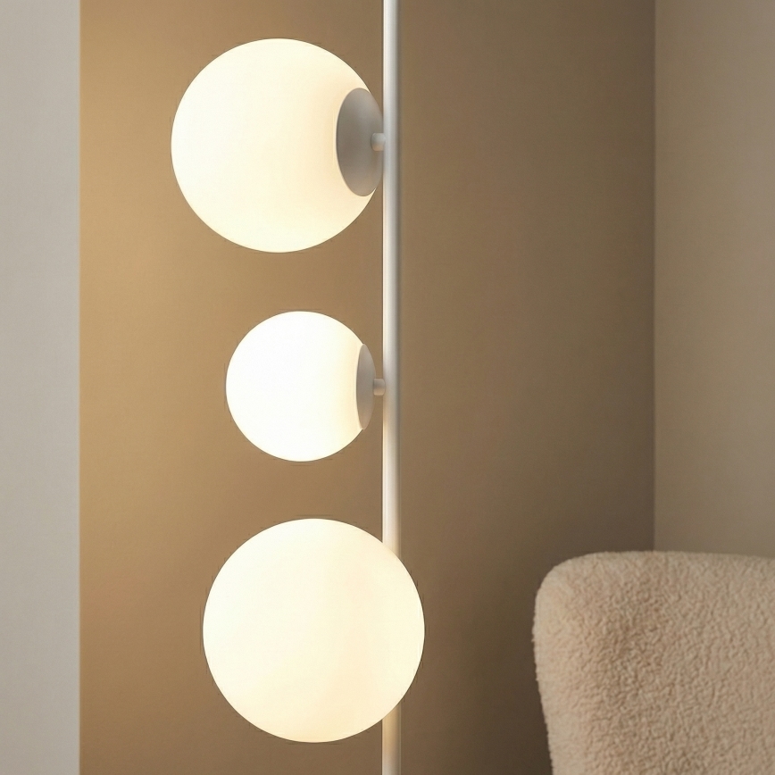 Vloerlamp ETNO 4xG9/8W/230V wit