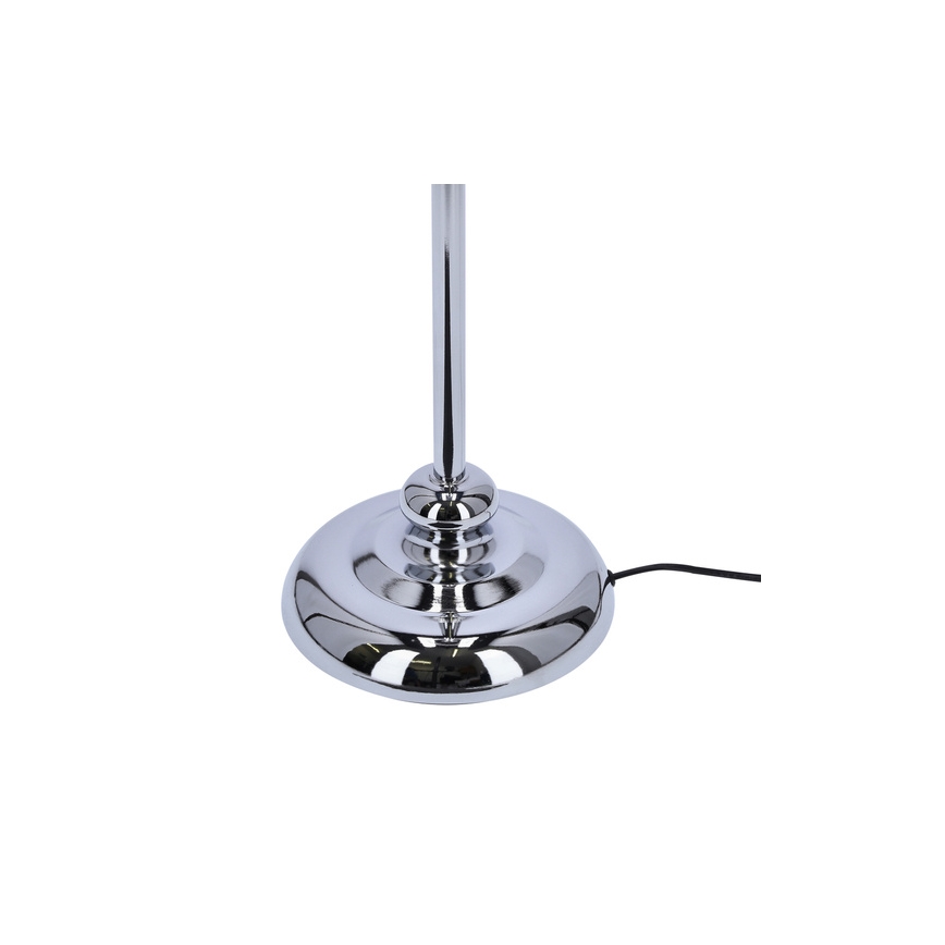 Vloerlamp GILLENIA 1xE27/60W/230V zilver