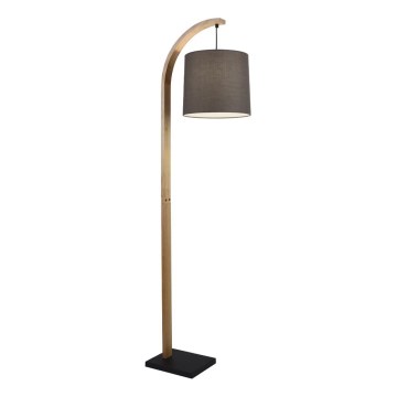 Vloerlamp HANA 1xE27/40W/230V bruin