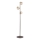 Vloerlamp LAVA 3xG9/8W/230V brons/rookbeige