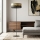 Vloerlamp LUX 1xE27/15W/230V zwart/goud