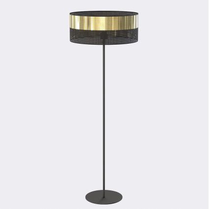 Vloerlamp LUX 1xE27/15W/230V zwart/goud