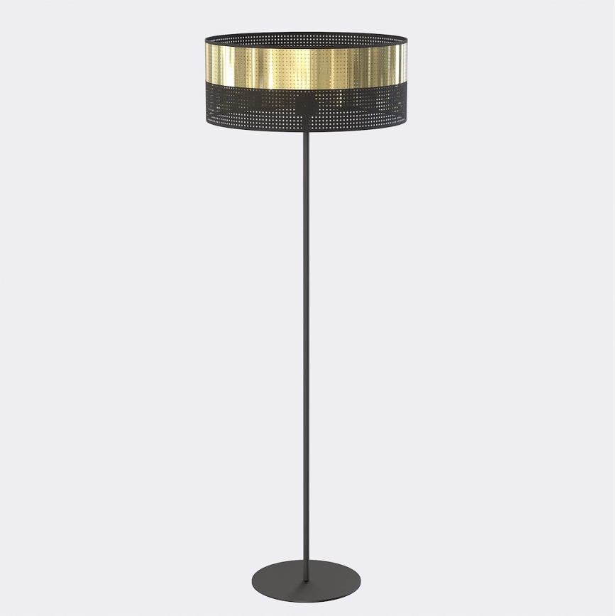 Vloerlamp LUX 1xE27/15W/230V zwart/goud