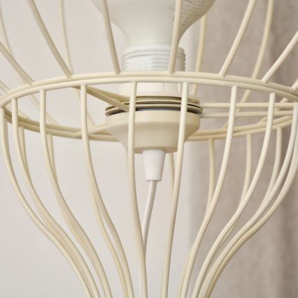 Vloerlamp MERCURE 1xE27/15W/230V crème