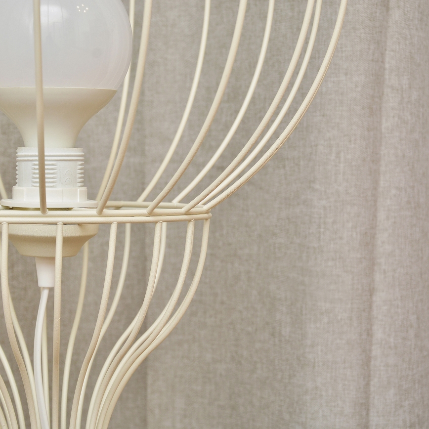 Vloerlamp MERCURE 1xE27/15W/230V crème