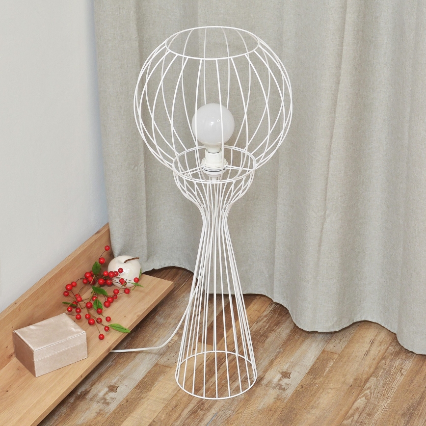 Vloerlamp MERCURE 1xE27/15W/230V wit