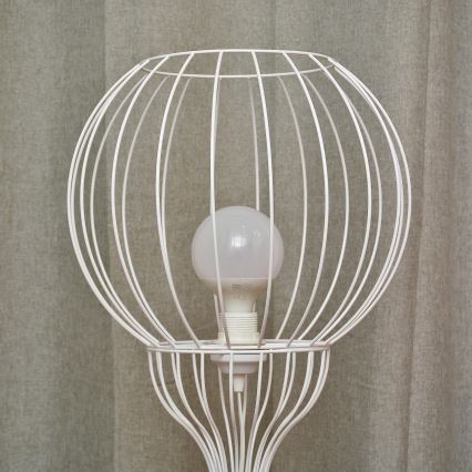 Vloerlamp MERCURE 1xE27/15W/230V wit