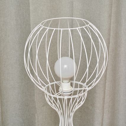 Vloerlamp MERCURE 1xE27/15W/230V wit