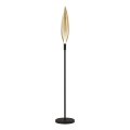 Vloerlamp NORDIC 1xG9/5W/230V zwart/rookbeige