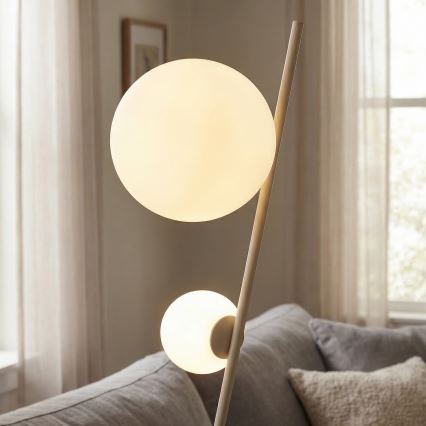 Vloerlamp TATU 2xG9/8W/230V beige