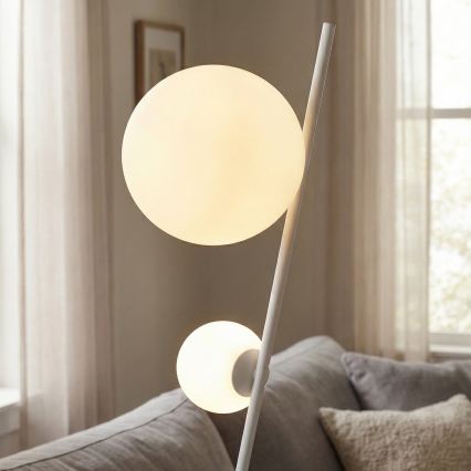 Vloerlamp TATU 2xG9/8W/230V wit