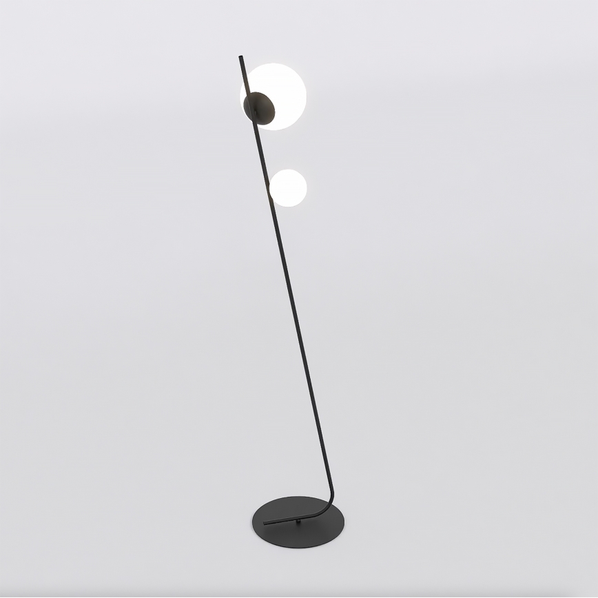 Vloerlamp TATU 2xG9/8W/230V zwart