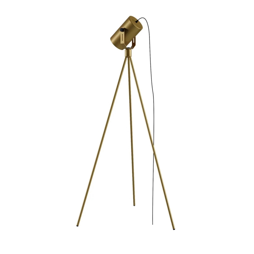 Vloerlamp TUBA 1xE27/24W/230V gouden