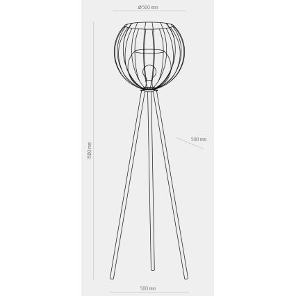 Vloerlamp UNIVERSO 1xE27/60W/230V