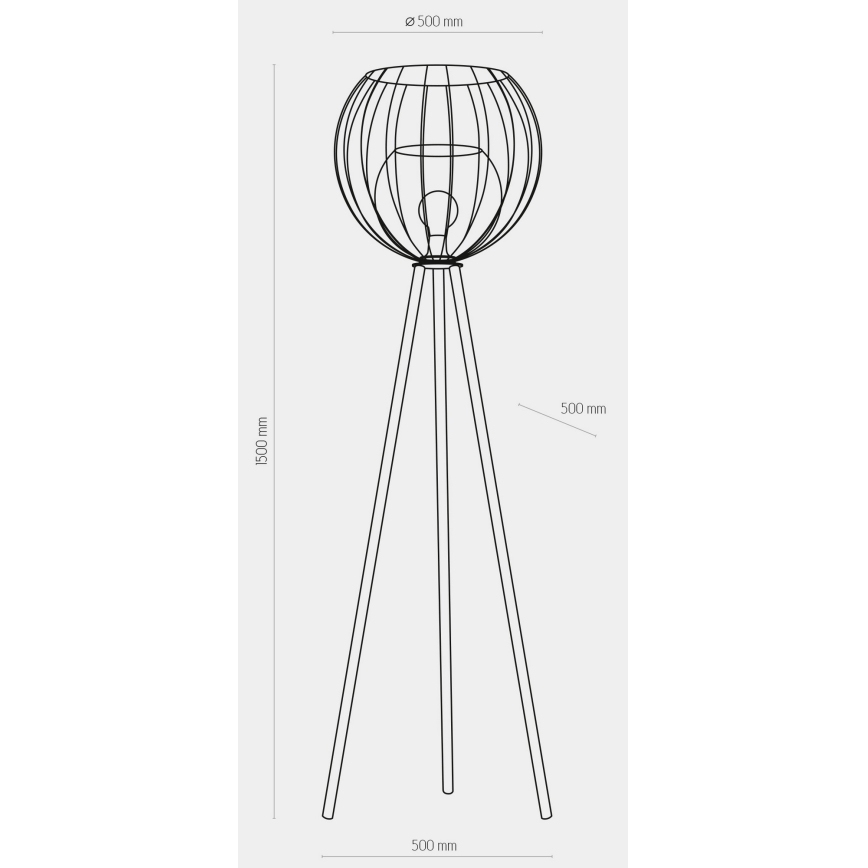 Vloerlamp UNIVERSO 1xE27/60W/230V