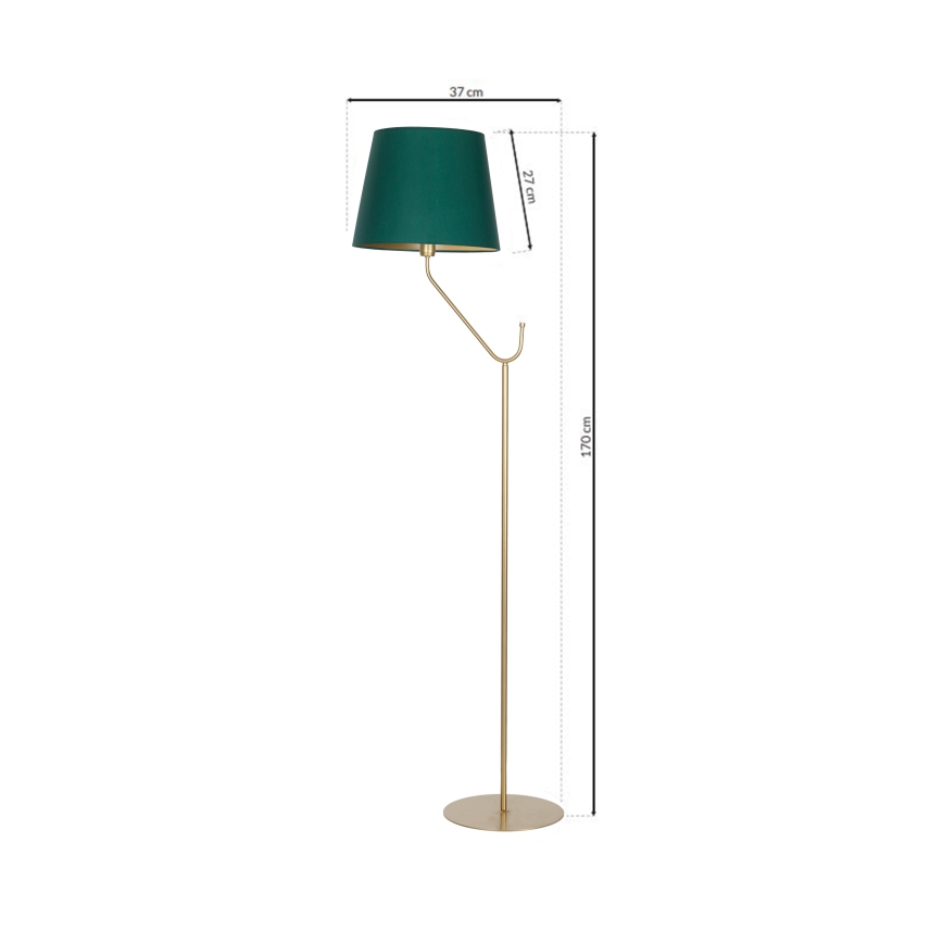 Vloerlamp VICTORIA 1xE27/60W/230V groen