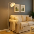 Vloerlamp ZACK 1xE27/15W/230V beige