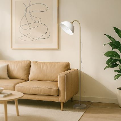 Vloerlamp ZACK 1xE27/15W/230V beige