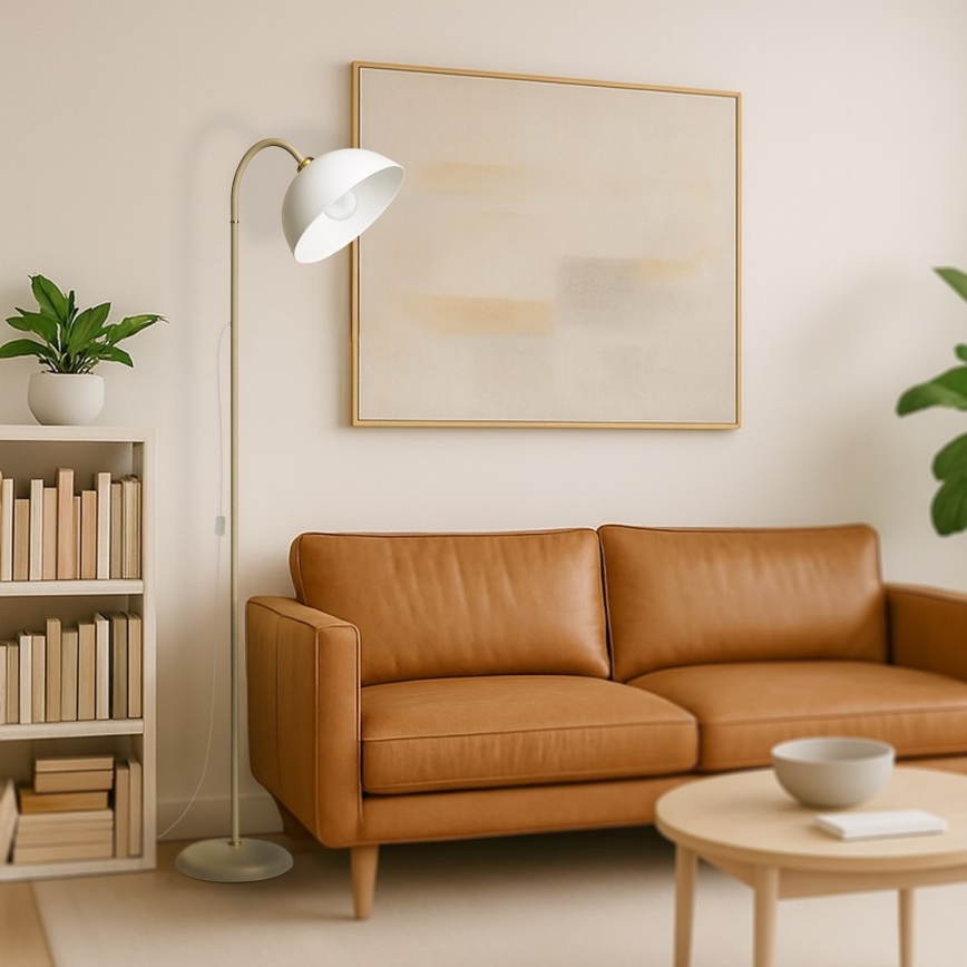 Vloerlamp ZACK 1xE27/15W/230V beige