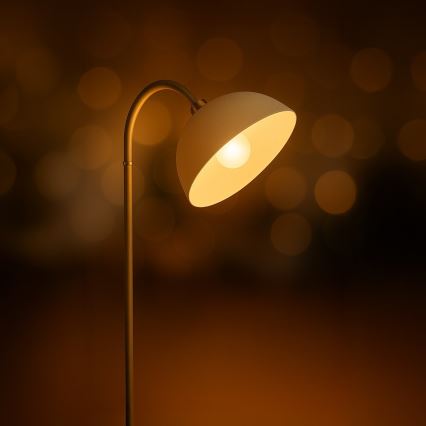 Vloerlamp ZACK 1xE27/15W/230V beige