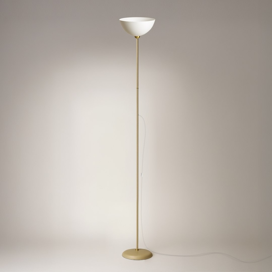 Vloerlamp ZACK 1xE27/15W/230V beige