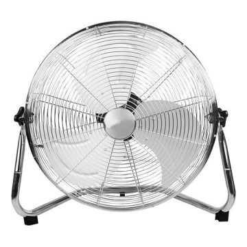 Vloerventilator 100W/230V Ø 45 cm glanzend chroom