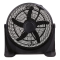 Vloerventilator 100W/230V Ø 50 cm zwart
