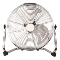 Vloerventilator 90W/230V Ø 40 cm glanzend chroom