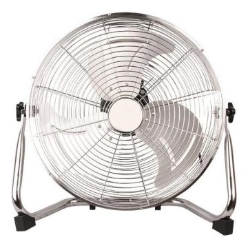 Vloerventilator 90W/230V Ø 40 cm glanzend chroom