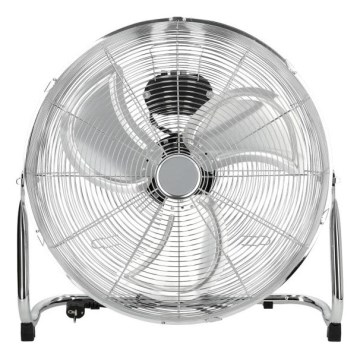 Vloerventilator VIENTO 200W/230V glanzend chroom