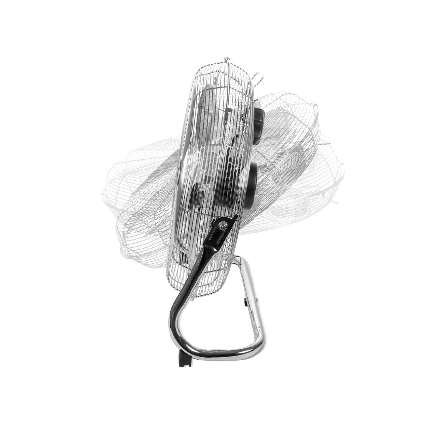 Vloerventilator VIENTO 200W/230V glanzend chroom