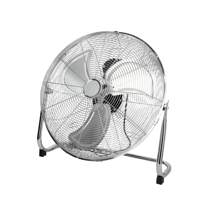 Vloerventilator VIENTO 200W/230V glanzend chroom