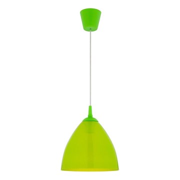 Voedingskabel EDI met 1x E27-fitting, 60W/230V, 90 cm, groen