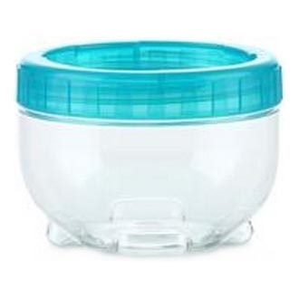 Voedselbewaardoos INTERLOCK 0,15 l turquoise/doorzichtig